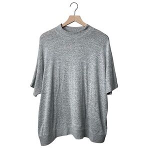 Gap Short Sleeve Women’s Mock Neck Blouse Top